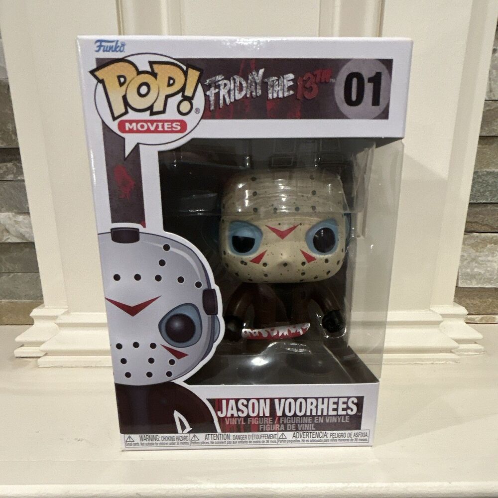 Funko Pop! Movies Friday the 13th Jason Voorhees #01 with Case Protector